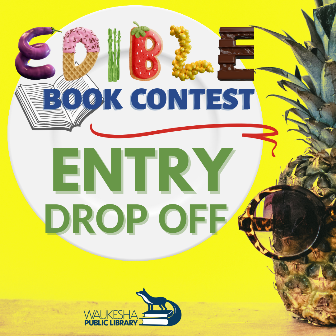 Edible Book Contest Entry Drop Off Image