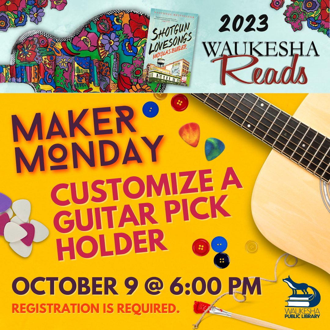 Maker Monday: Customize a Guitar Pick Holder