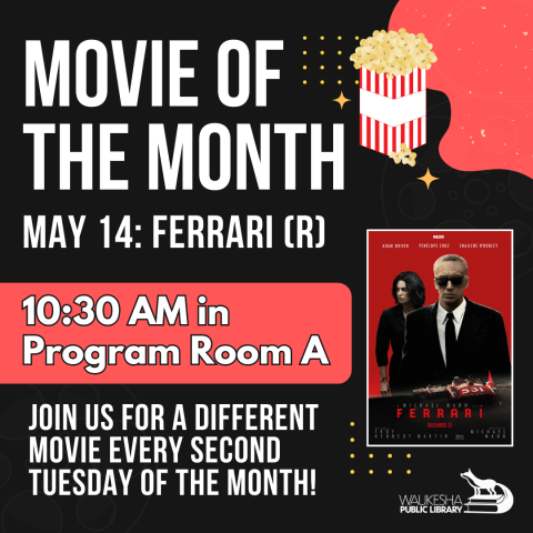 Movie of the Month, Film for May: Ferrari (R)