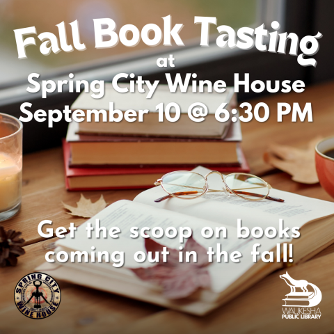 Fall Book Tasting at Spring City Wine House