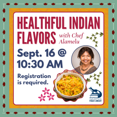 Healthful Indian Flavors with Chef Alamelu