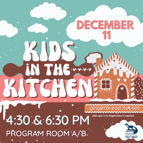 Kids in the Kitchen - Create a Gingerbread House