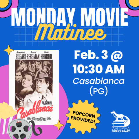 Monday Movie Matinee: Casablanca (PG)