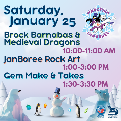 Waukesha JanBoree: Brock Barnabas & Medieval Dragons
