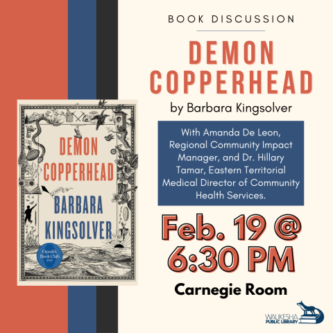 Book Discussion: Demon Copperhead by Barbara Kingsolver