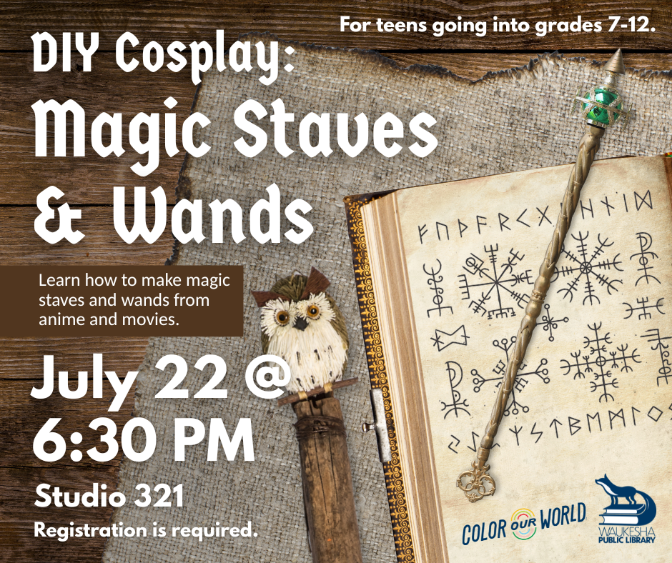 DIY Cosplay: Magic Staves & Wands