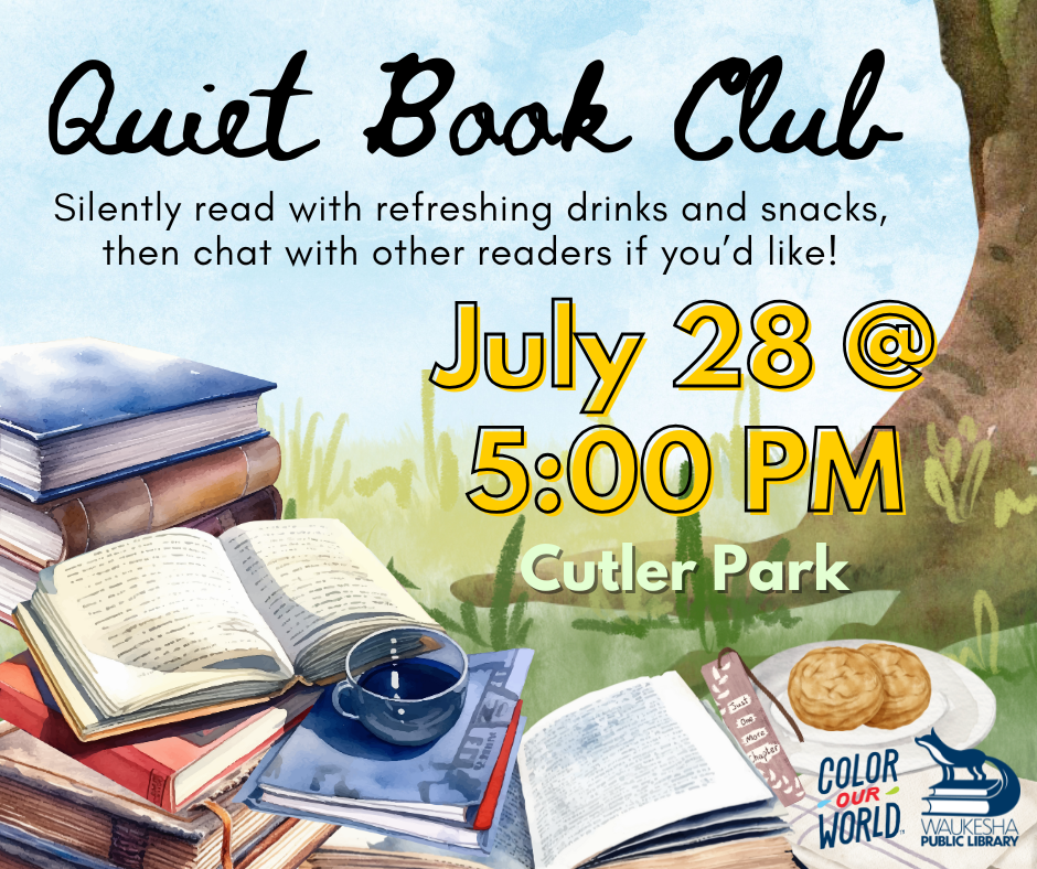 Quiet Book Club in Cutler Park