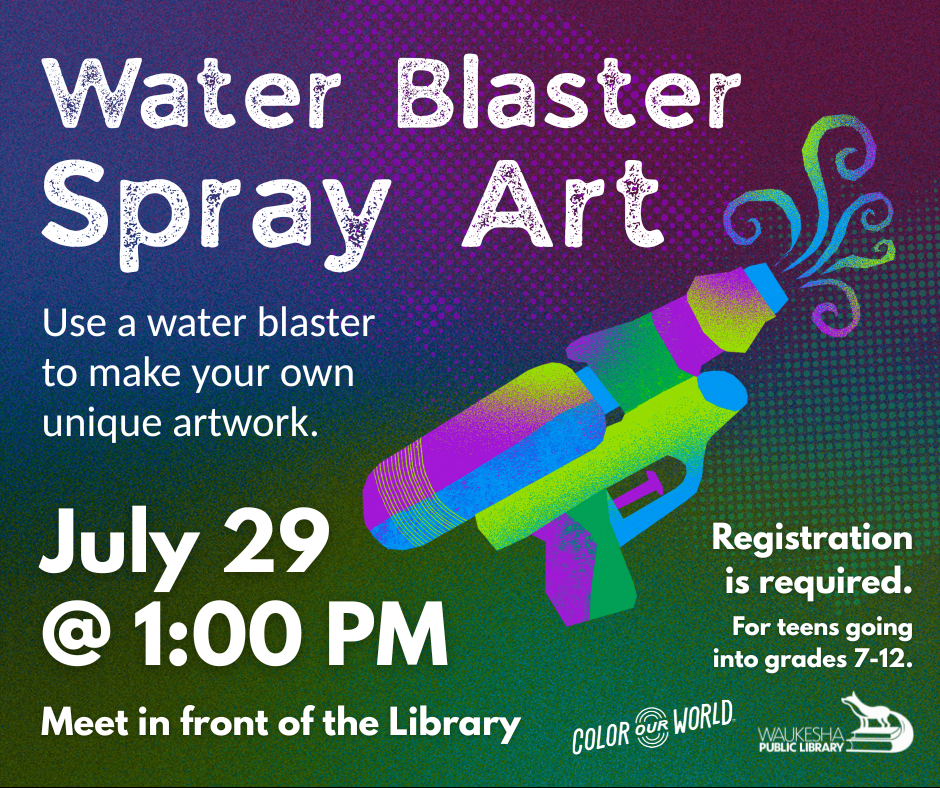 Water Blaster Spray Art