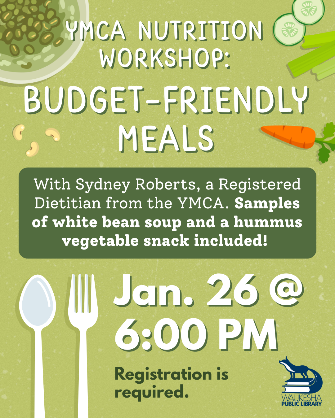 YMCA Nutrition Workshop: Budget-Friendly Meals